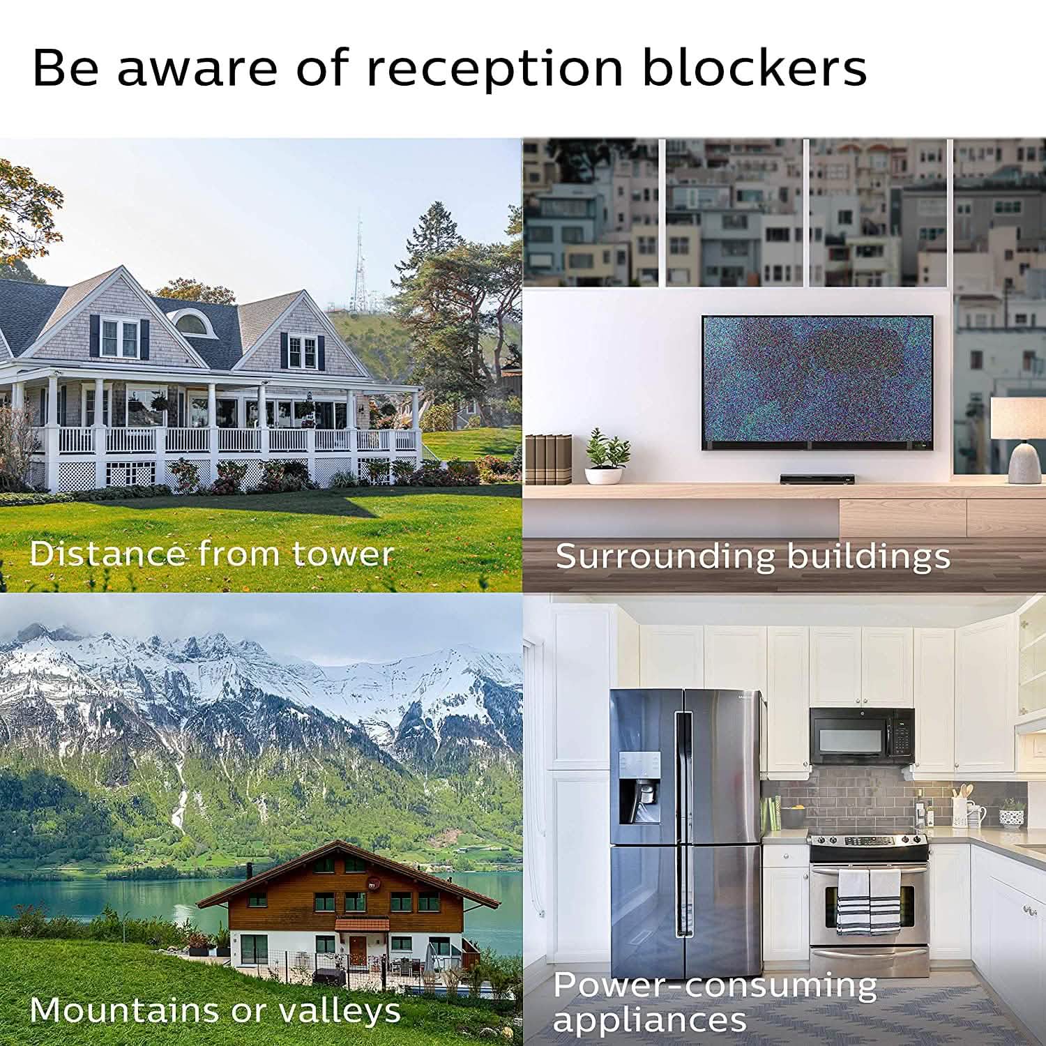 Philips Rabbit Ears Indoor TV Antenna TV & Video - DailySale