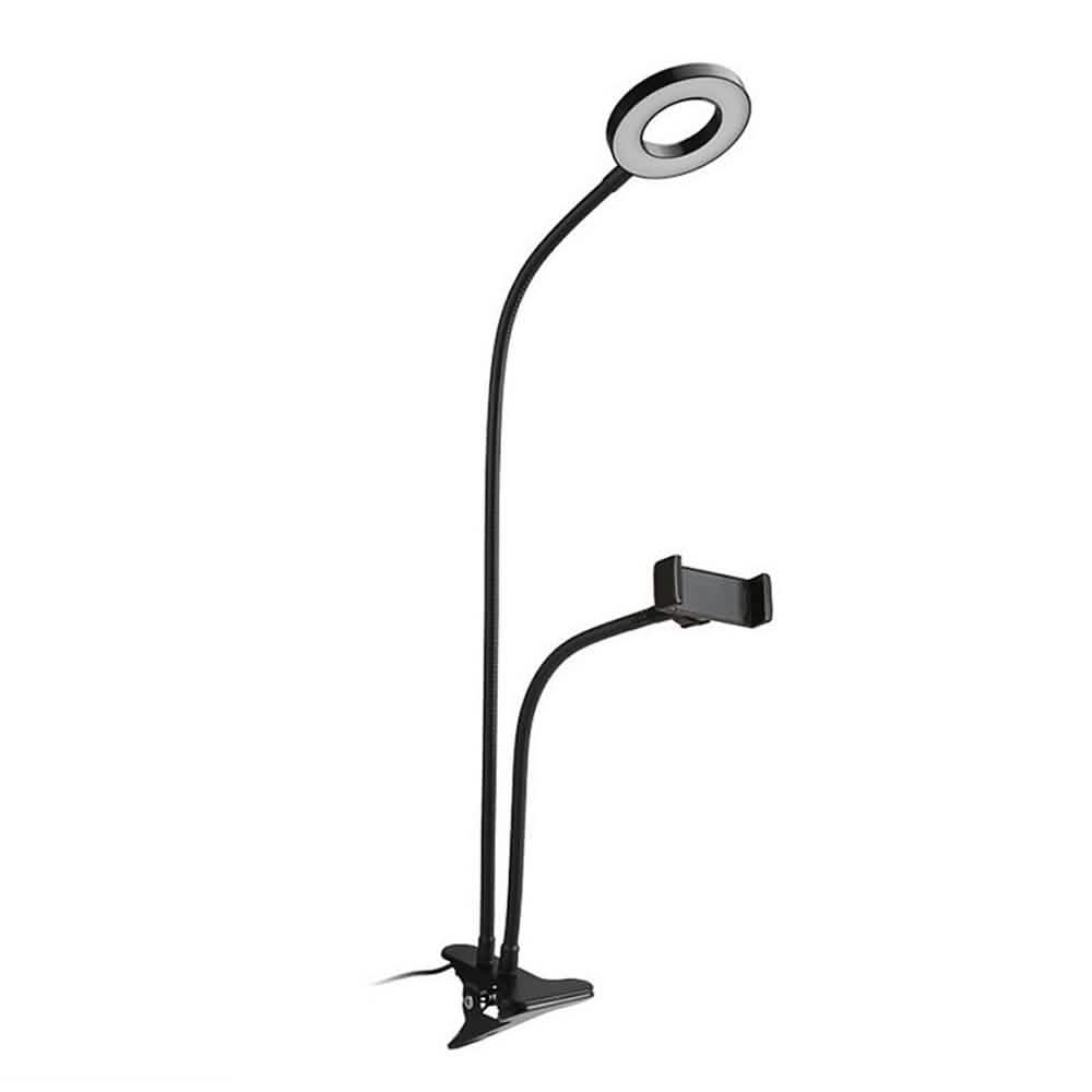 Phone Mount & Ring Light Kit Mobile Accessories Black - DailySale