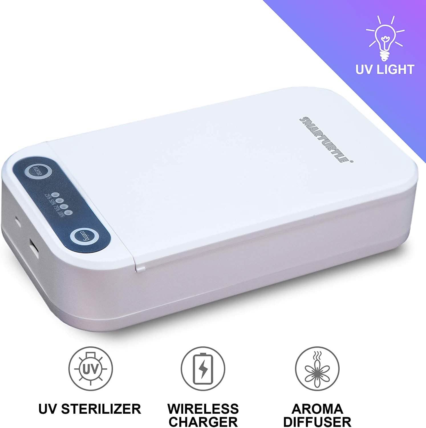 Phone Sanitizer Uv Portable Smart Phone Sterilizer UV-C Face Masks & PPE - DailySale