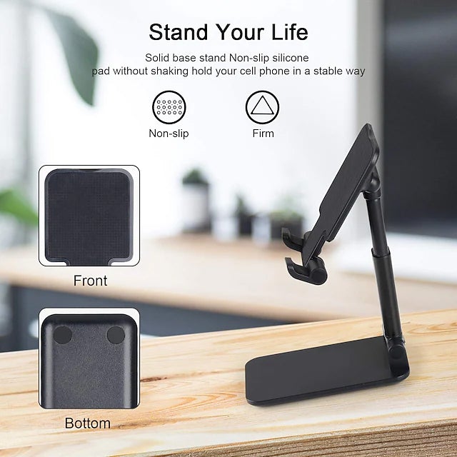Phone Stand Holder Adjustable Height Increasing Mobile Accessories - DailySale