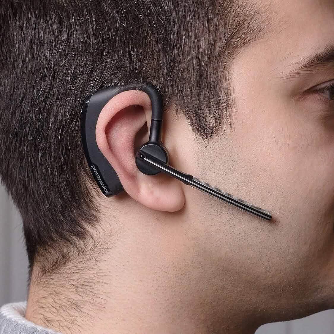 Plantronics Voyager 5200 Wireless Bluetooth Headset (Refurbished) Headphones - DailySale