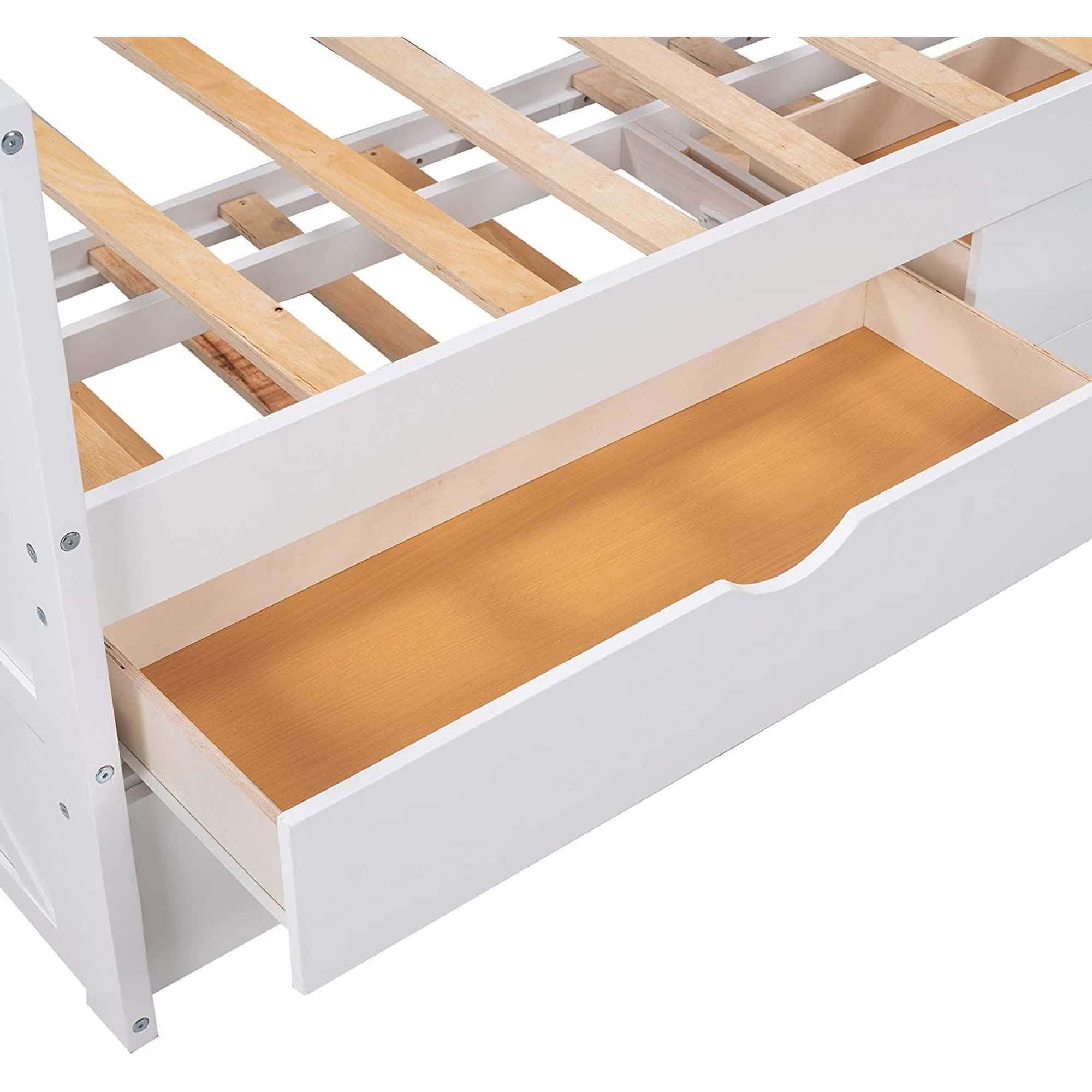 Platform Storage Bed with Trundle Furniture & Decor - DailySale