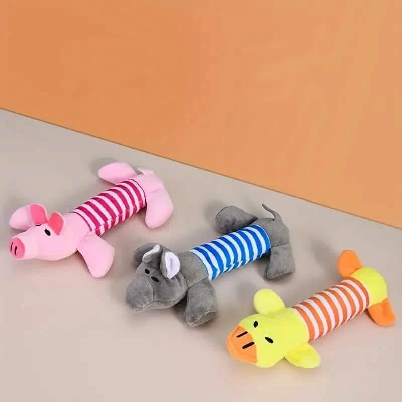 Plush Dog Toys Squeak Chew Sound Toy Pet Supplies - DailySale