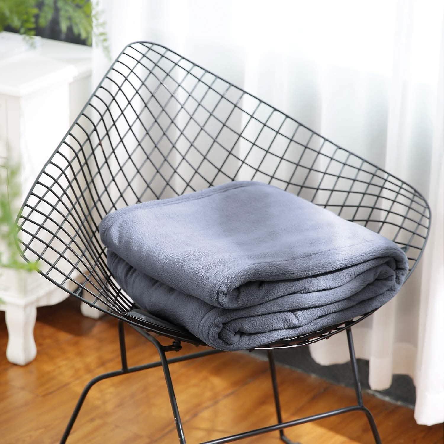 Polar Fleece Full Body Warming Premium Microfiber Sofa Blankets Bedding - DailySale