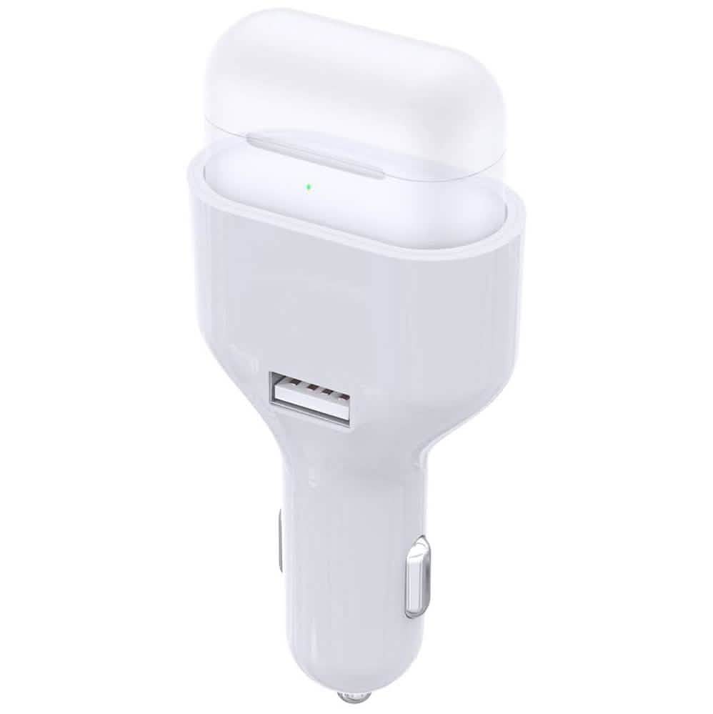 Poleet Car Charger With Charging Adapter for AirPods 1 and 2 Automotive - DailySale