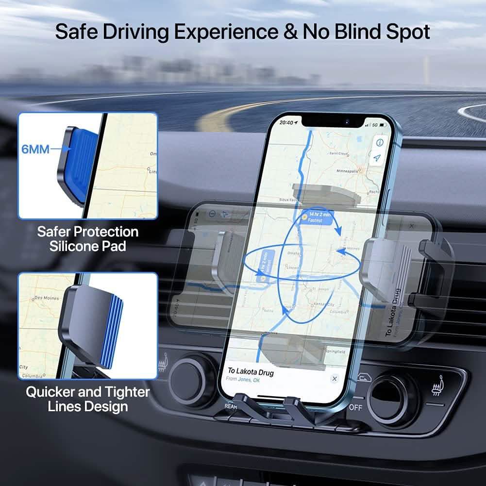 POLEET Car Phone Holder Mount Automotive - DailySale