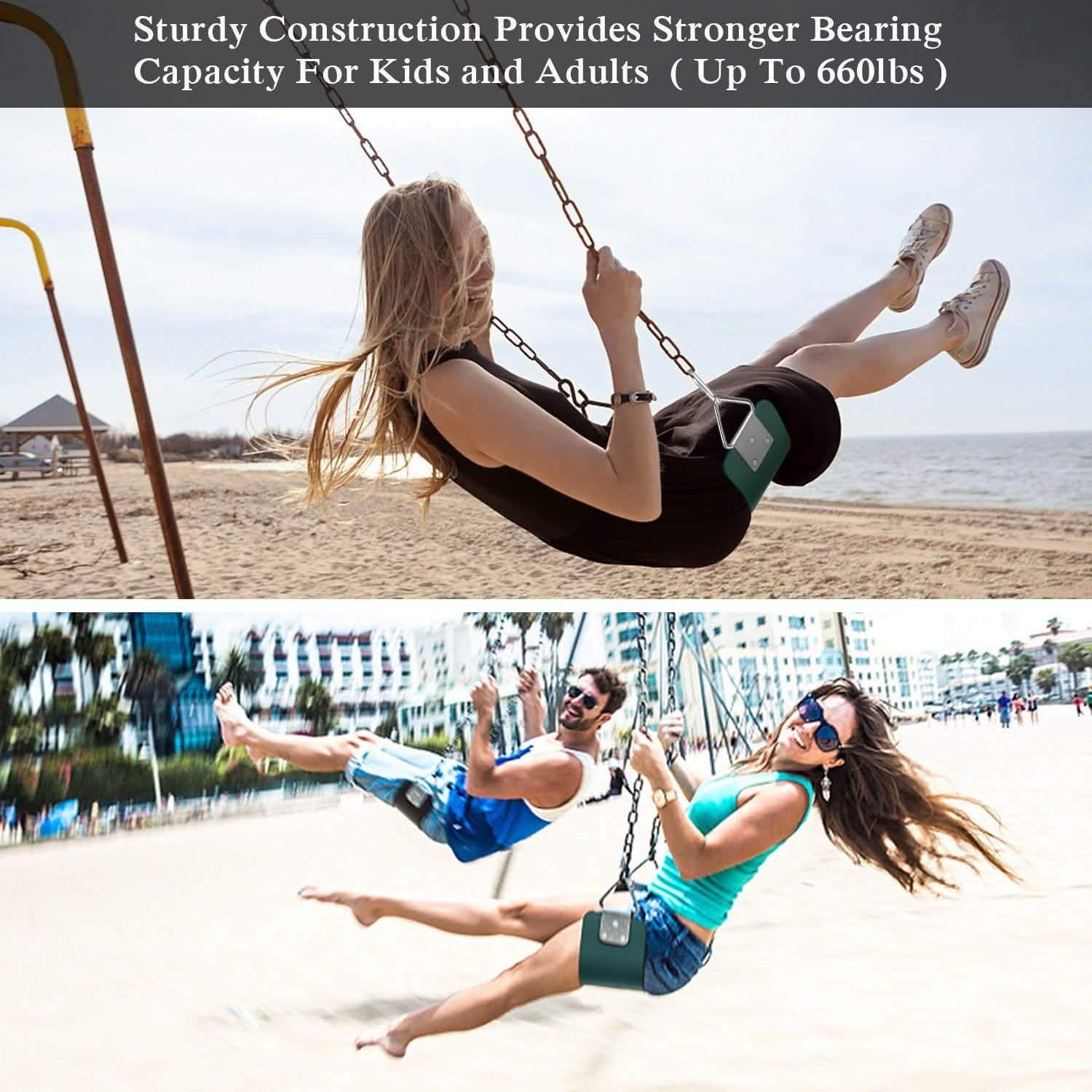 Polymer Green Swing Belt Sea Flexible Rubber Toys & Games - DailySale