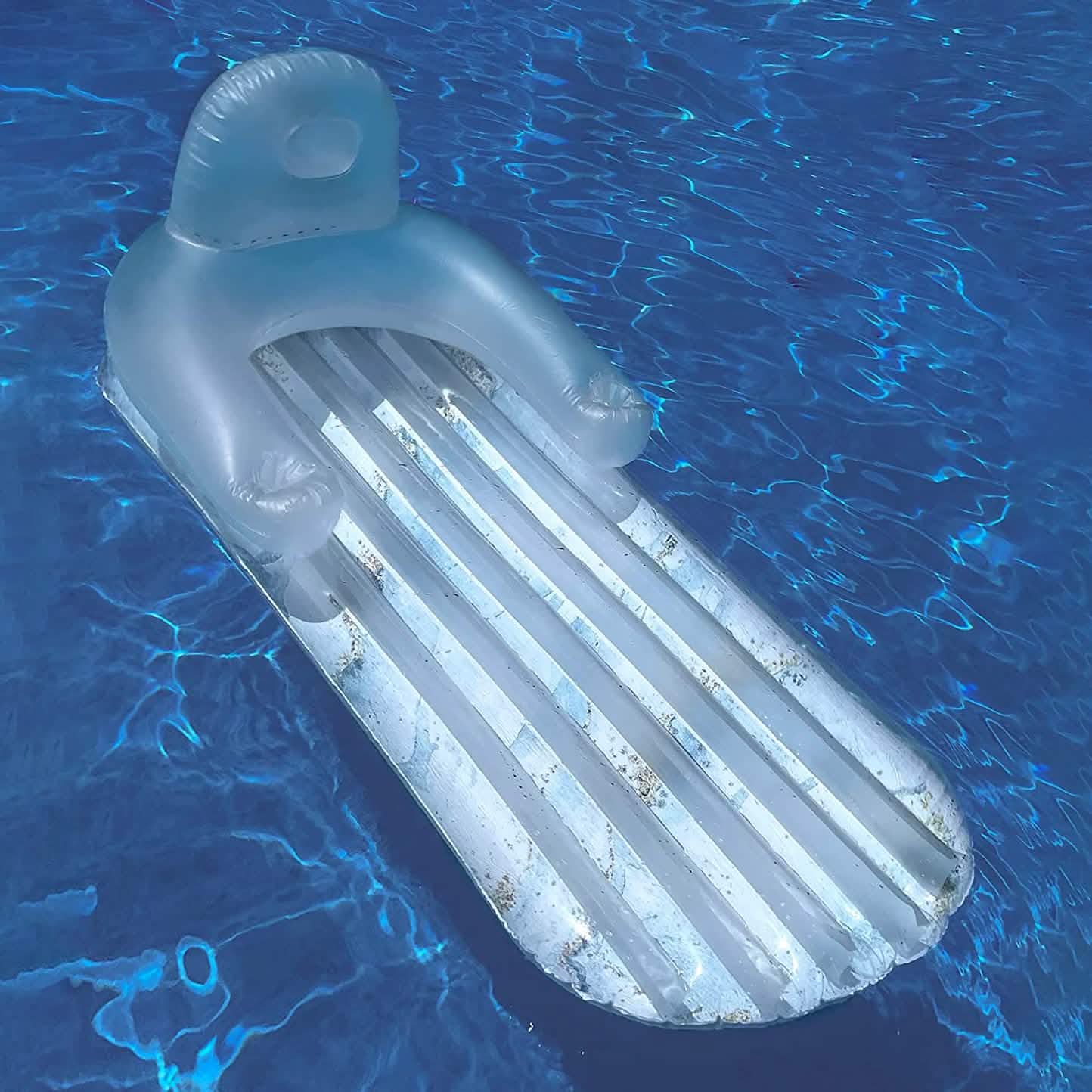 Pool Float for Adults Inflatable Lounge Chair Recliner for Swimming/Tanning Sports & Outdoors - DailySale