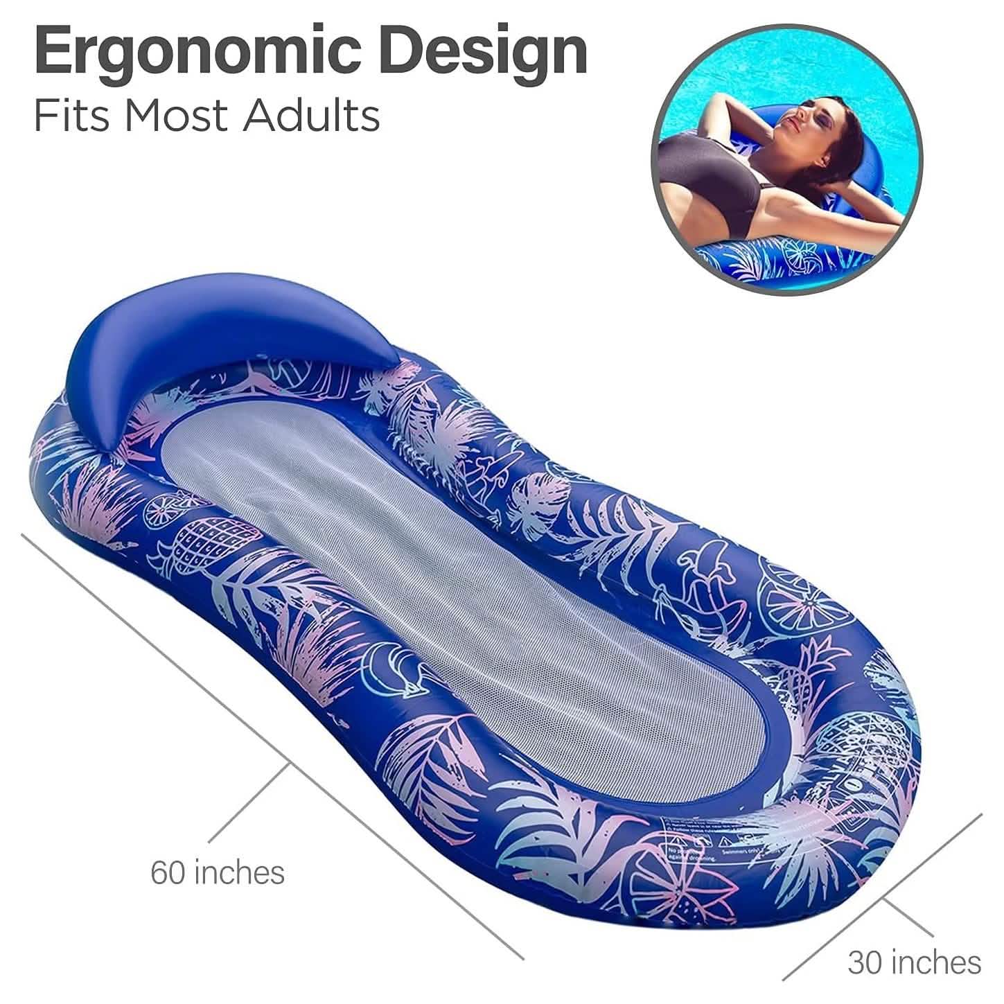 Pool Floaties Adult Size Sports & Outdoors - DailySale