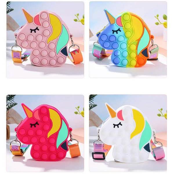 Pop Fidget Toys Shoulder Bag Bags & Travel - DailySale