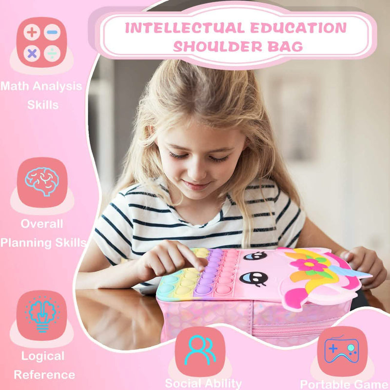 Pop Fidget Unicorn Backpack Bags & Travel - DailySale