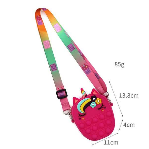 Pop Unicorn Purse Fidget Toys For Girls Bags & Travel - DailySale