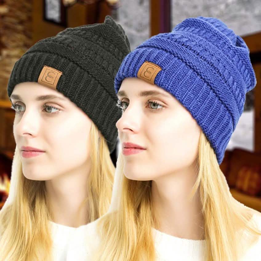 Popular CC Chic Winter Beanie Hat Women's Apparel - DailySale