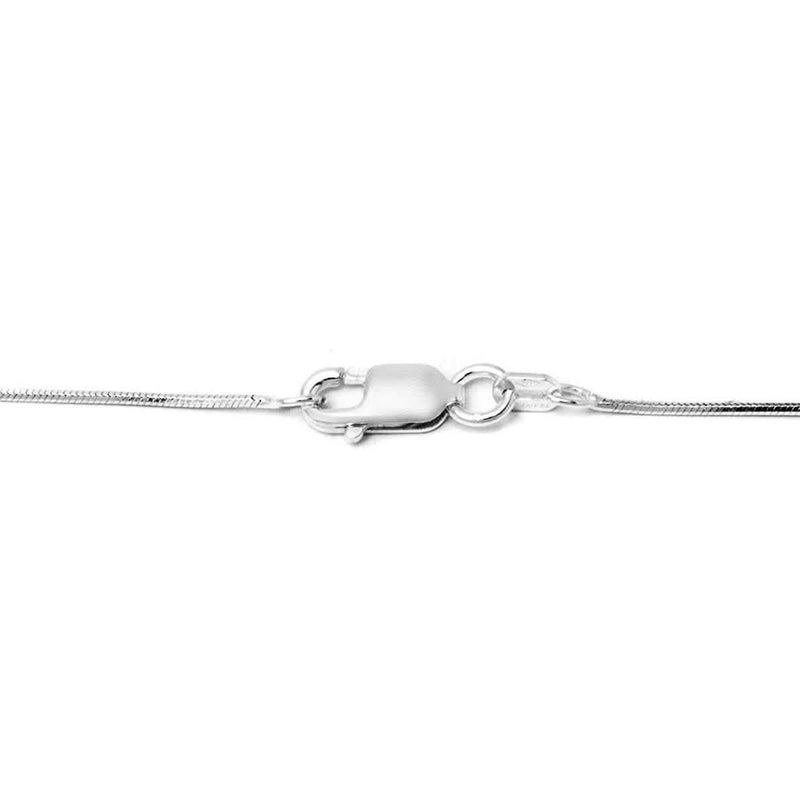 Pori Jewelers .925 Sterling Silver .7MM Magic 8 Sided Italian Snake Chain Necklaces - DailySale