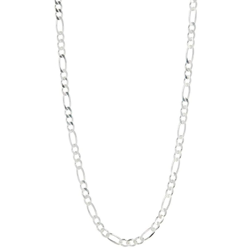 Pori Jewelers 925 Sterling Silver Figaro Chain Necklace Necklaces 18" - DailySale