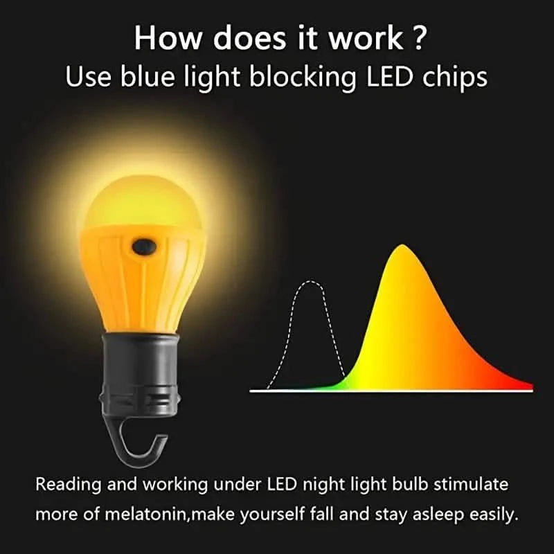 Portable 3LED Outdoor Hook Pendant Lights Outdoor Lighting - DailySale