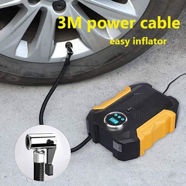 Portable Air Compressor Pump Tire Inflator Automotive - DailySale