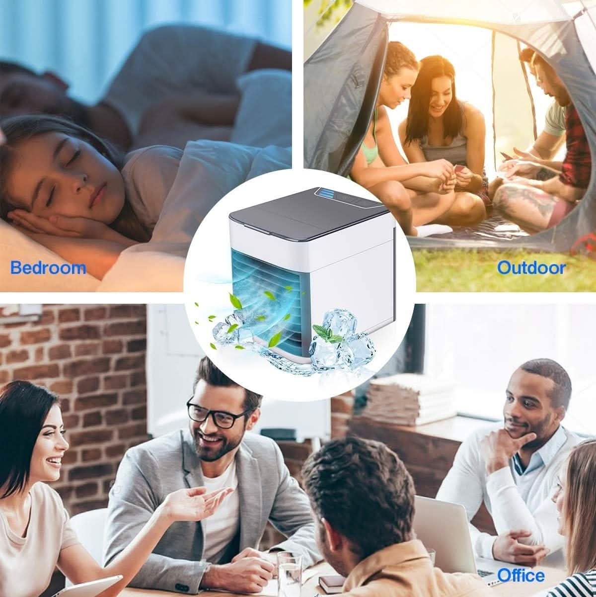 Portable Air Space Cooler & Purifier Home Essentials - DailySale
