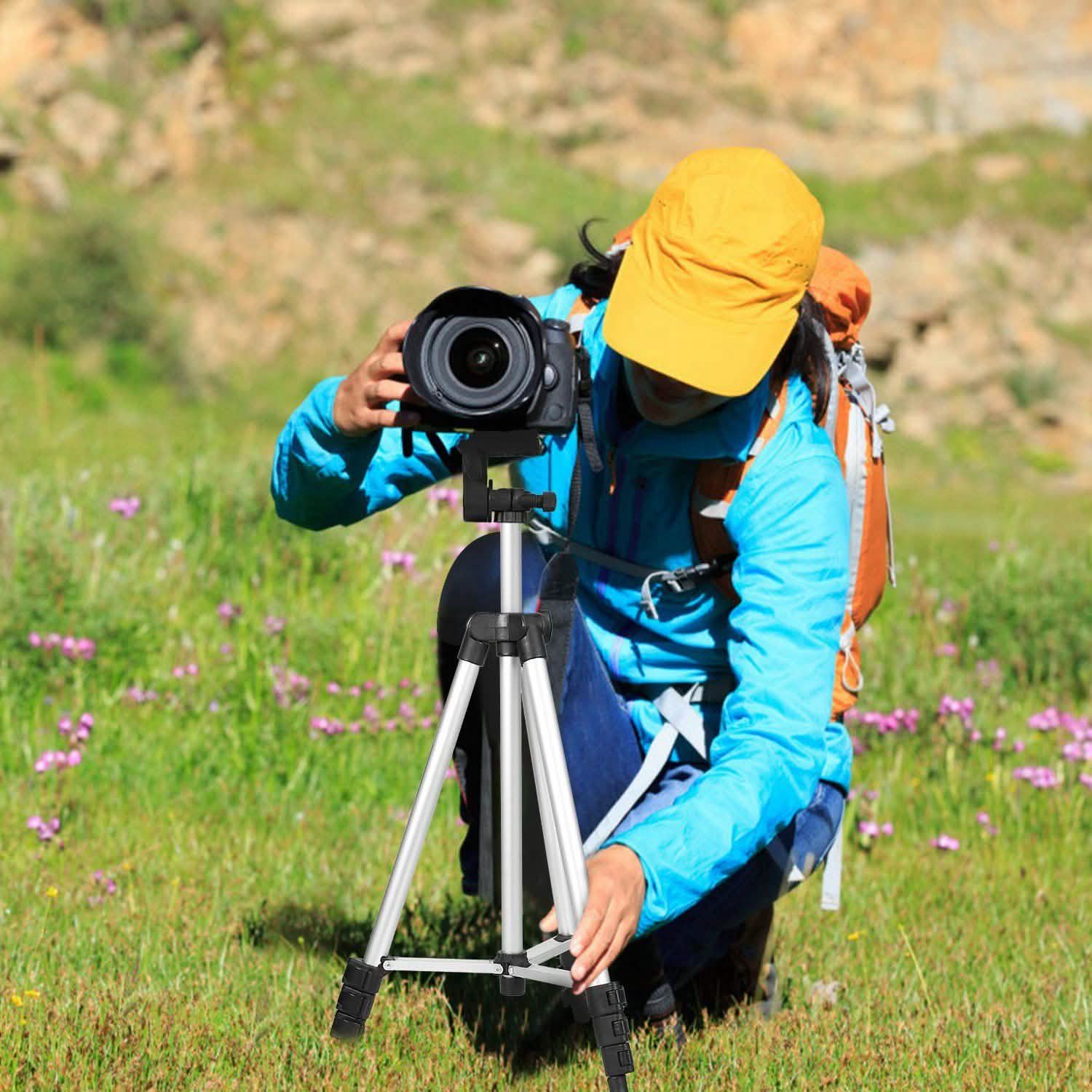 Portable Camera Tripod 45" Adjustable Camera Stand Cameras & Drones - DailySale