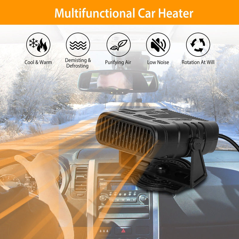 Portable Car Heating Fan Automotive - DailySale