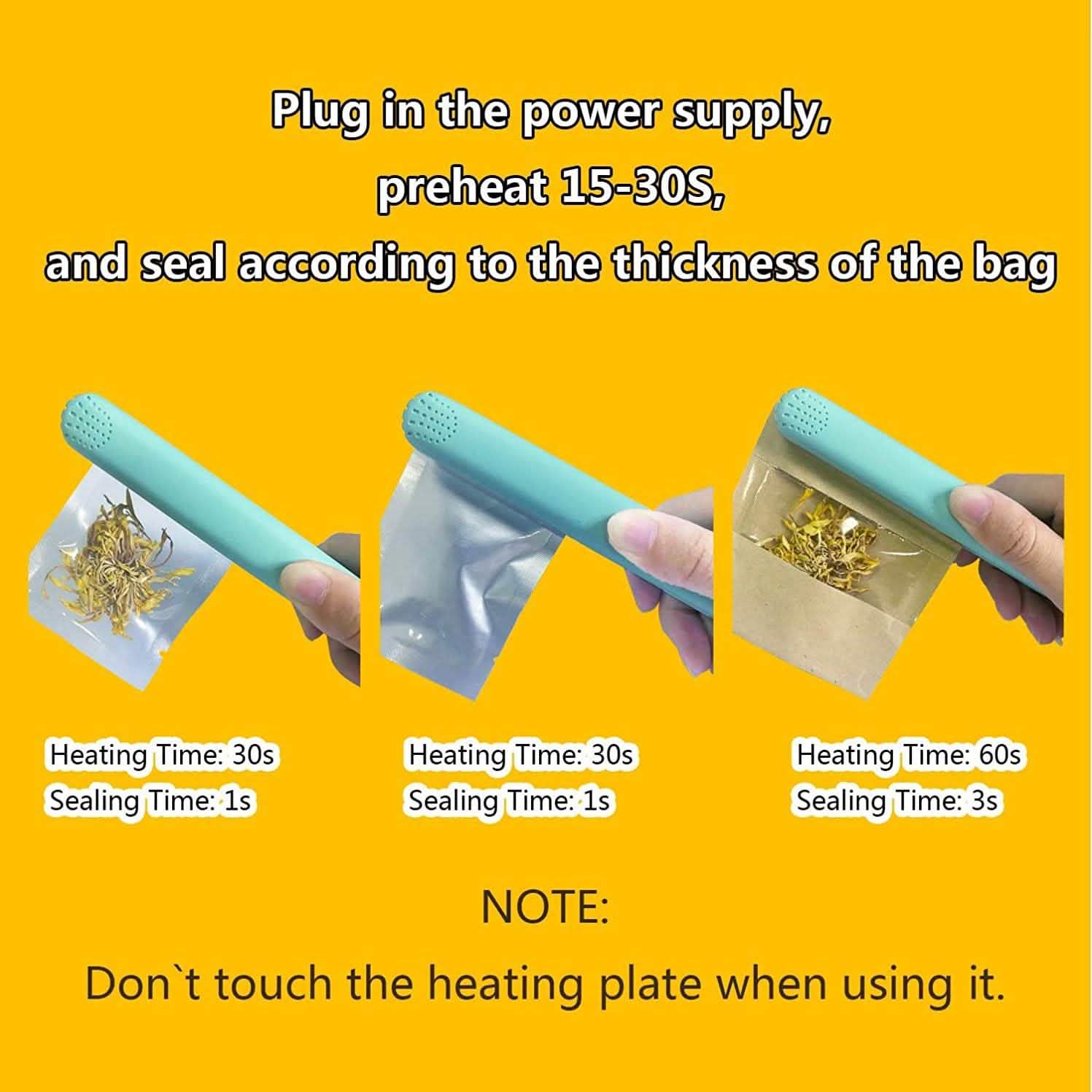 Portable Food Sealer Mini Sealing Machine Kitchen & Dining - DailySale