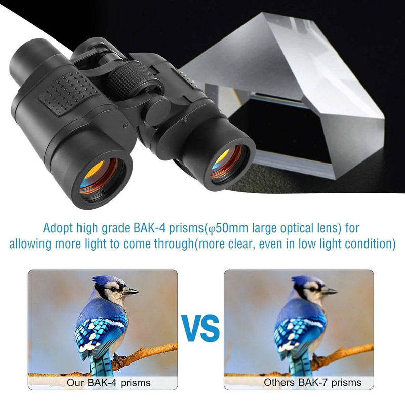 Portable HD Binoculars with Shoulder Strap Bag Sports & Outdoors - DailySale