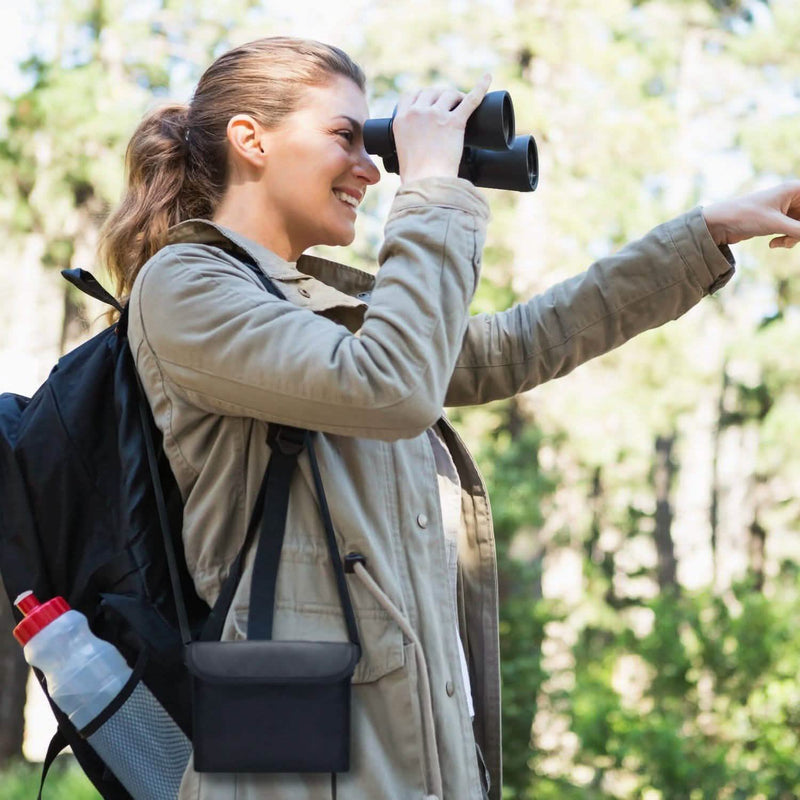 Portable HD Binoculars with Shoulder Strap Bag Sports & Outdoors - DailySale