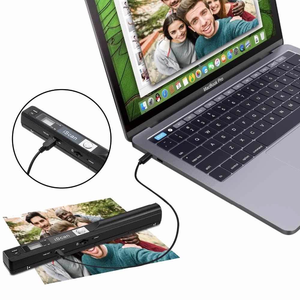 Portable HD iScan Paper Document Scanner Computer Accessories - DailySale
