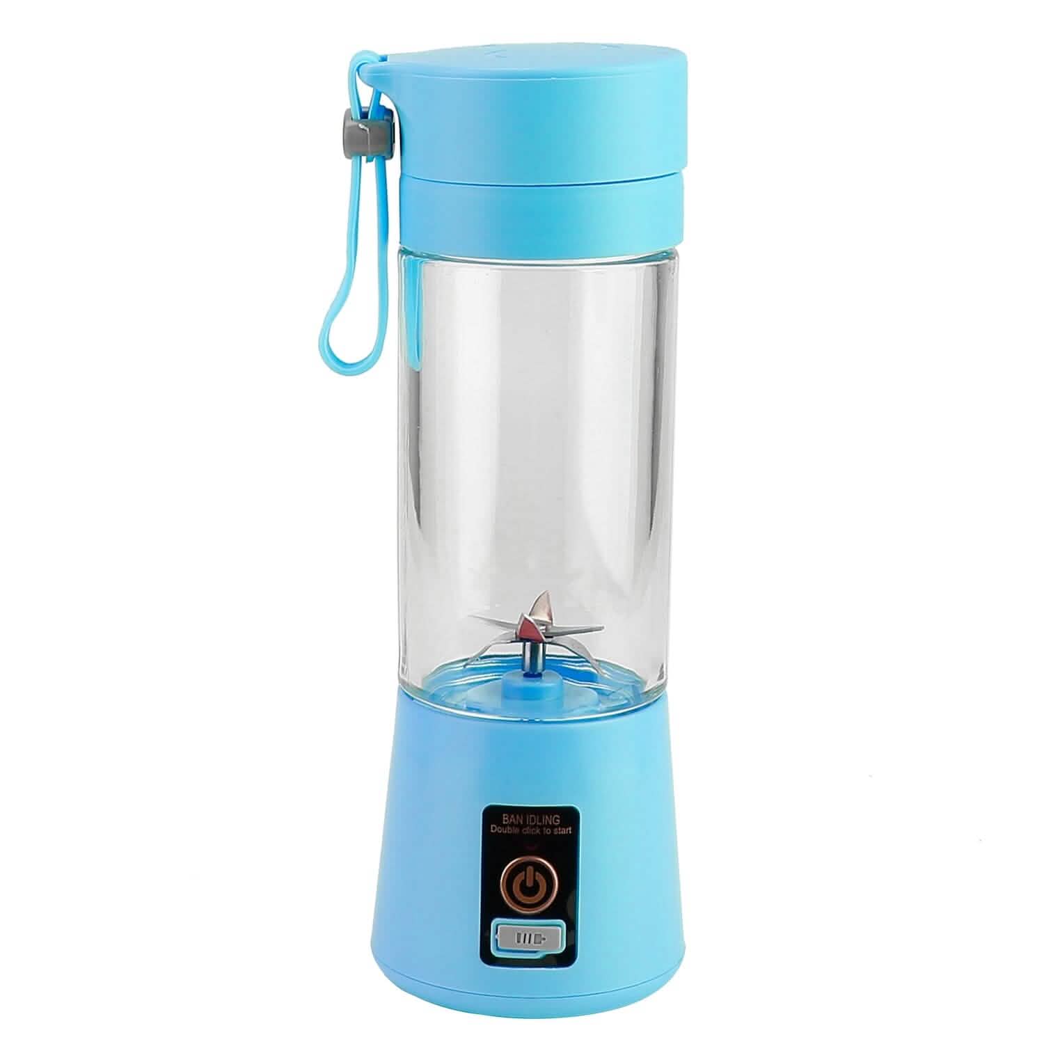 Portable Juicer Blender USB Rechargeable Kitchen Tools & Gadgets Blue - DailySale