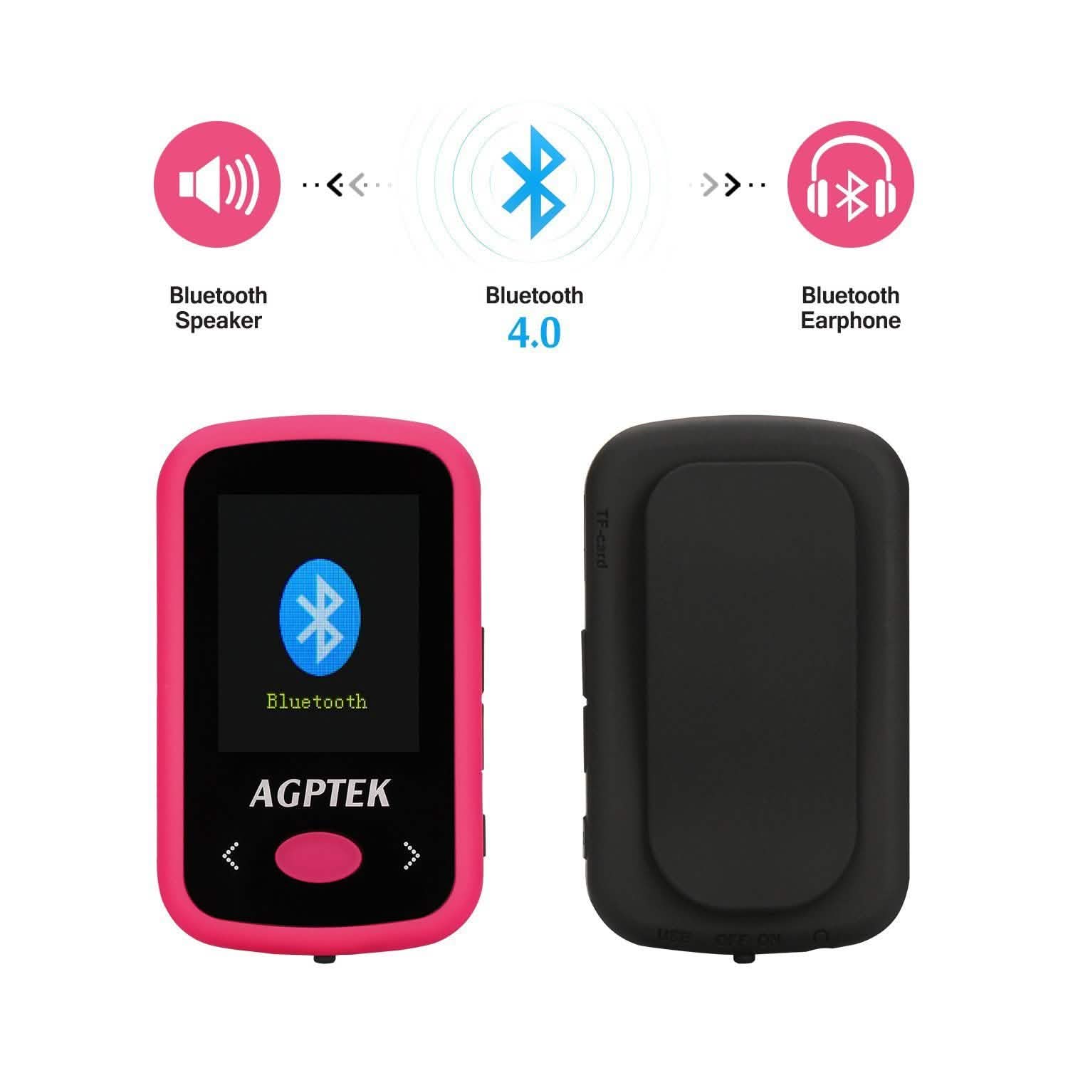 Portable Lossless HiFi Sound Music 8G Bluetooth MP3 Player Headphones & Audio - DailySale