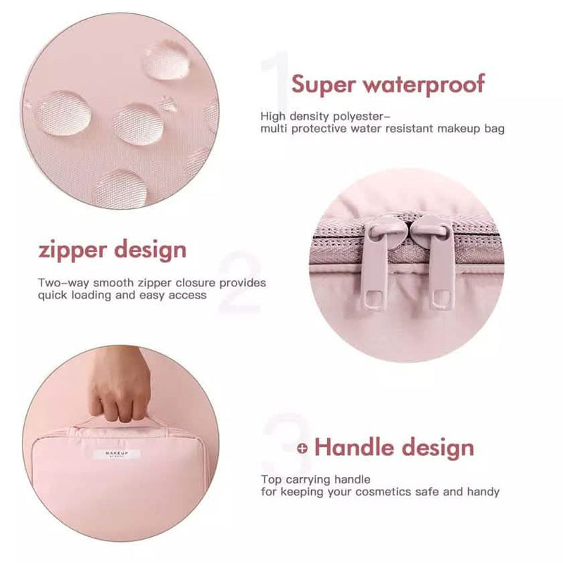 Portable Makeup Beauty Bag Multifunction Cosmetic Organizer Toiletry Tidy Bag Bags & Travel - DailySale
