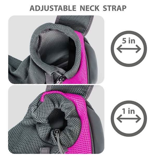 Portable Mesh Breathable Pet Sling Backpacks Pet Supplies - DailySale
