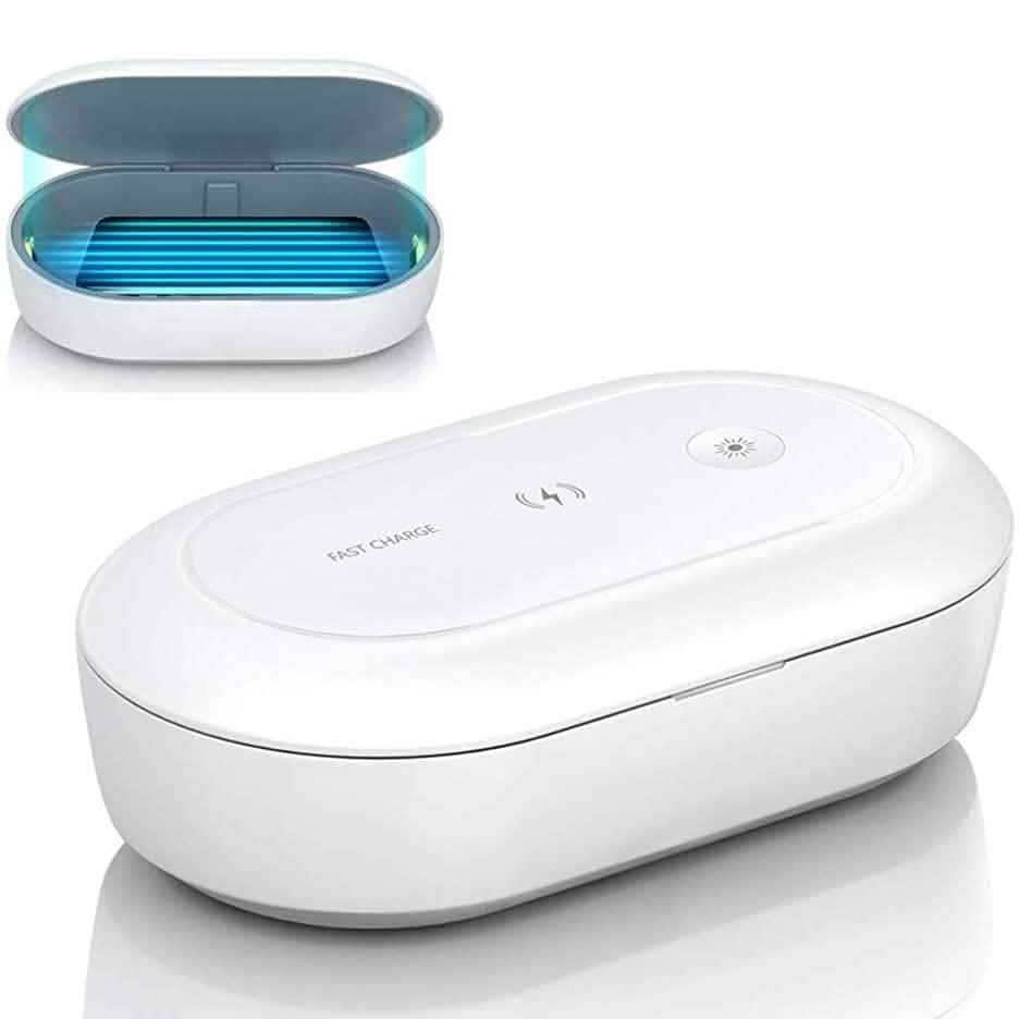 Portable Multi-Function Cell Phone Cleaning Box with Aroma Diffuser and Wireless Charger, Cleaning Box - OJD-L03 Gadgets & Accessories - DailySale