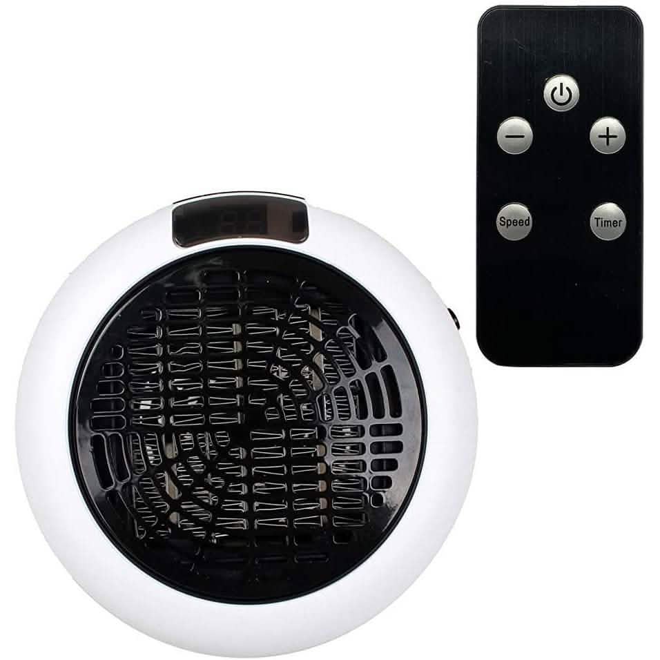 Portable Plug In Electric Heat Adjustable Thermostat Household Appliances - DailySale