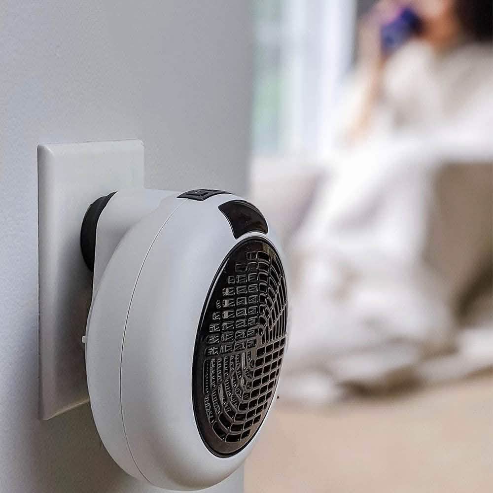 Portable Plug In Electric Heat Adjustable Thermostat Household Appliances - DailySale