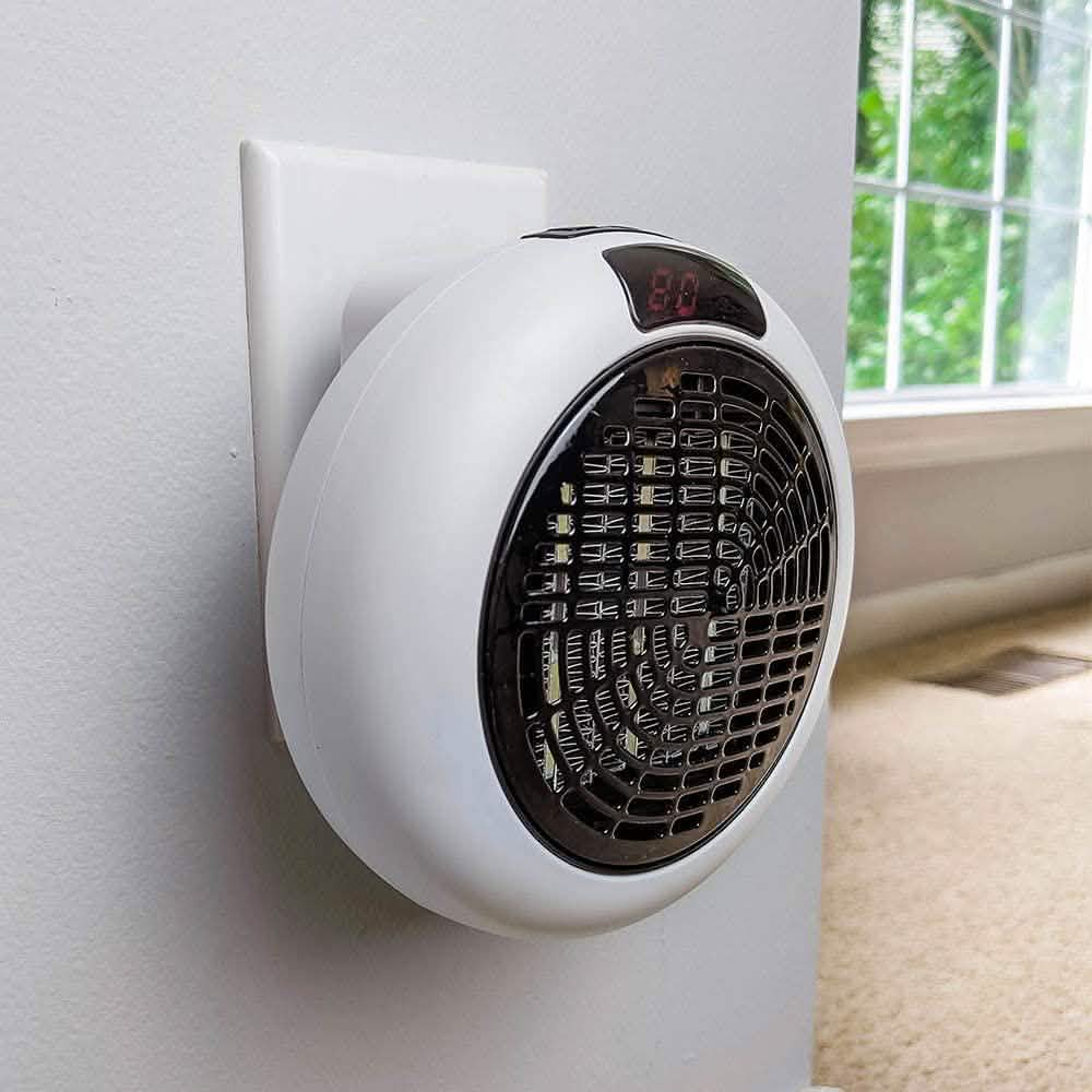 Portable Plug In Electric Heat Adjustable Thermostat Household Appliances - DailySale