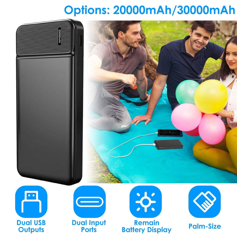 Portable Power Bank Phone Charger with 1 Micro USB Cable Mobile Accessories - DailySale