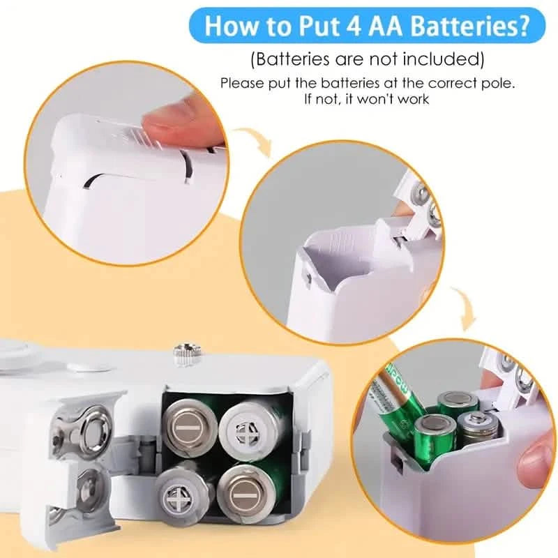 Portable Sewing Machine Quick Handheld Stitch Tool Household Appliances - DailySale