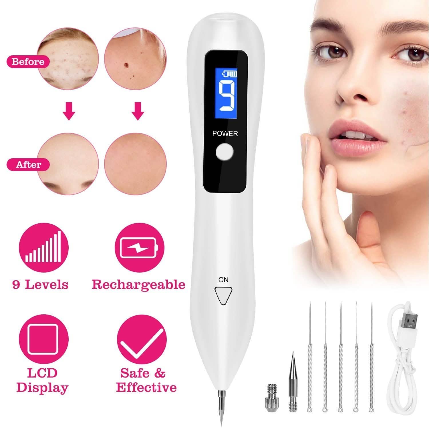 Portable Skin Tag Repair Kit with 6 Replaceable Needles Beauty & Personal Care - DailySale