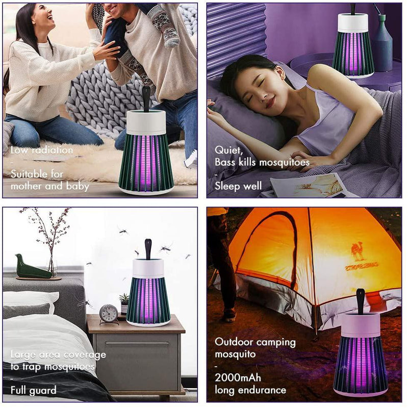 Portable USB Electric Mosquito Killing LED Lamp Pest Control - DailySale