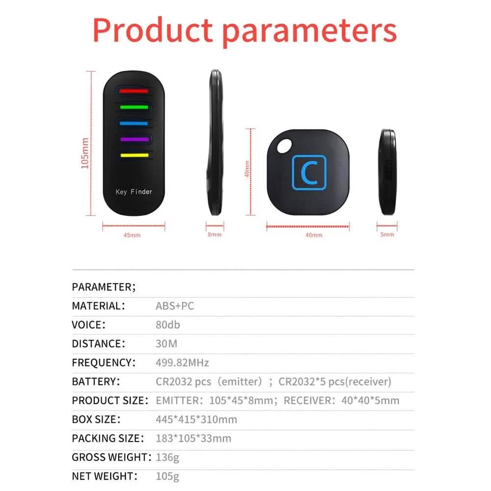 Portable Wireless Key-Finder Everything Else - DailySale