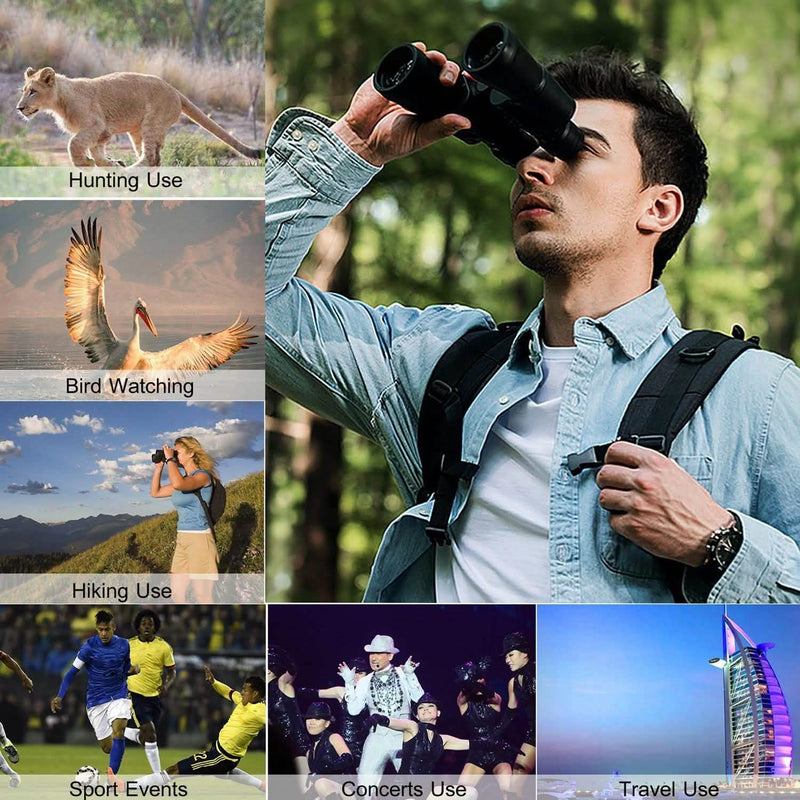 Portable Zoom Binoculars with FMC Lens Sports & Outdoors - DailySale