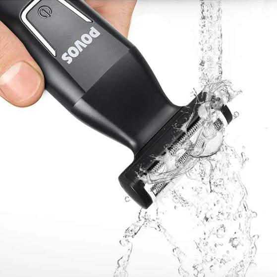 Povos Cordless 5-in-1 Beard Trimmer Body Groomer Style and Detail Kit Beauty & Personal Care - DailySale