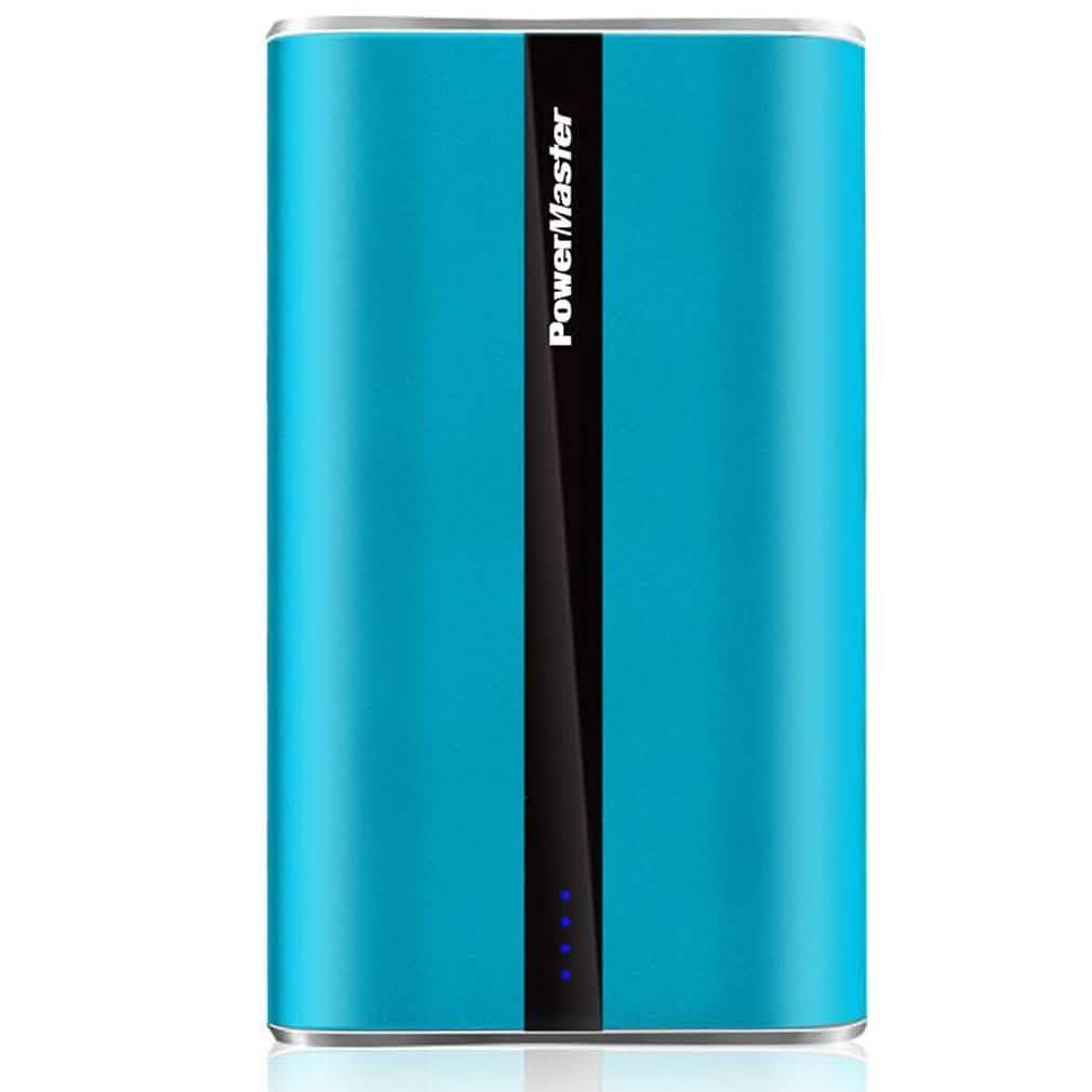 Power Master Portable Charger with USB Ports Phones & Accessories Blue 20,000mAh - DailySale