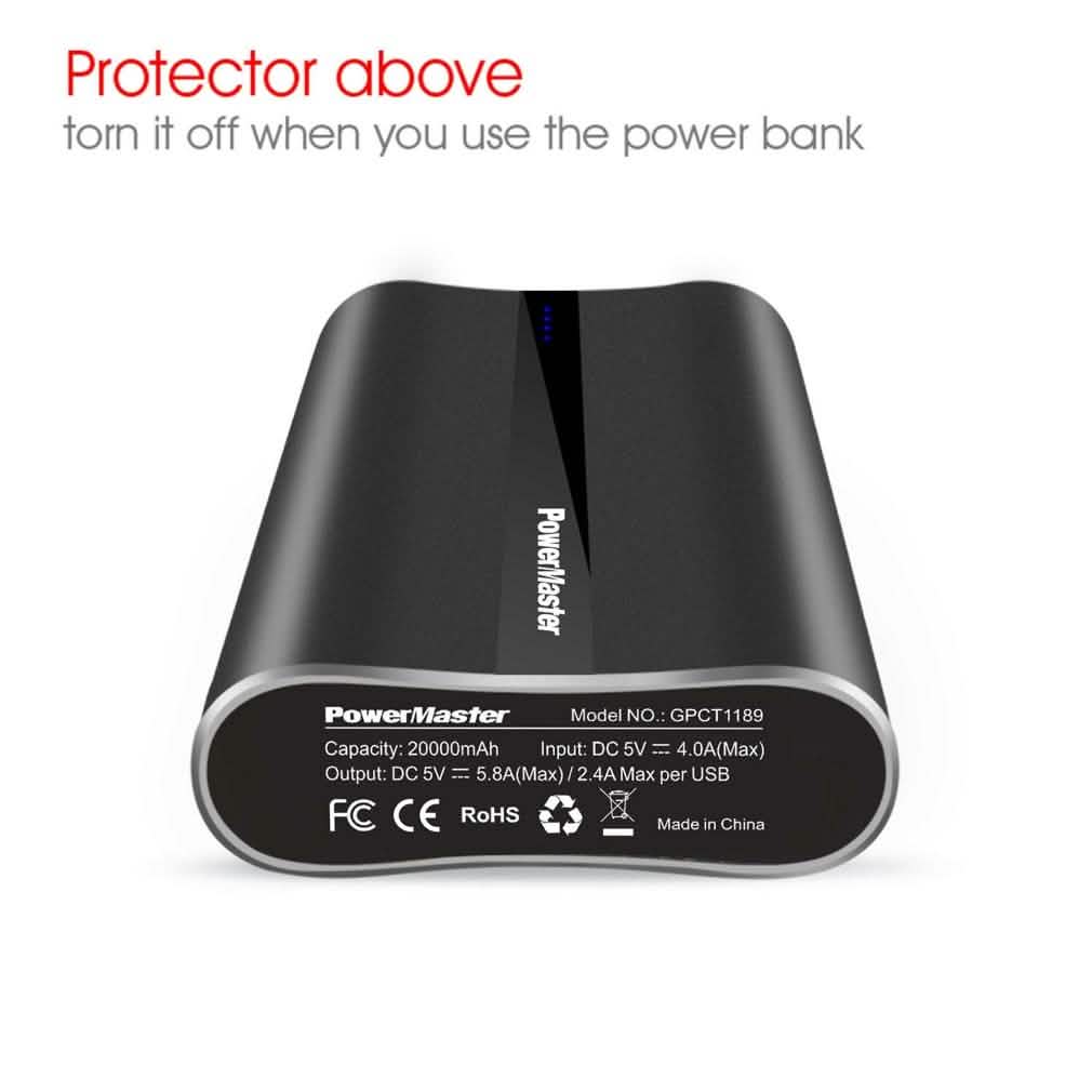 Power Master Portable Charger with USB Ports Phones & Accessories - DailySale