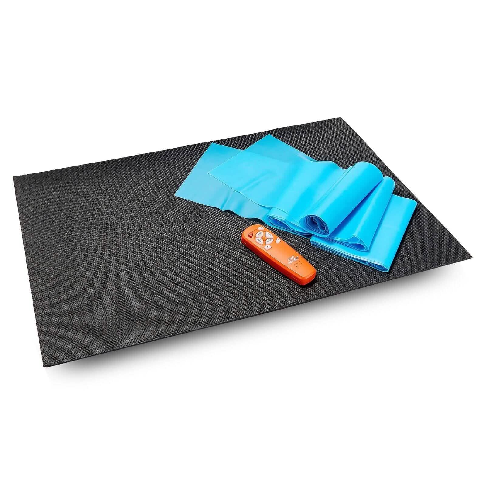 PowerFit Elite Vibration Platform with Exercise Bands & Mat (Refurbished) Fitness - DailySale