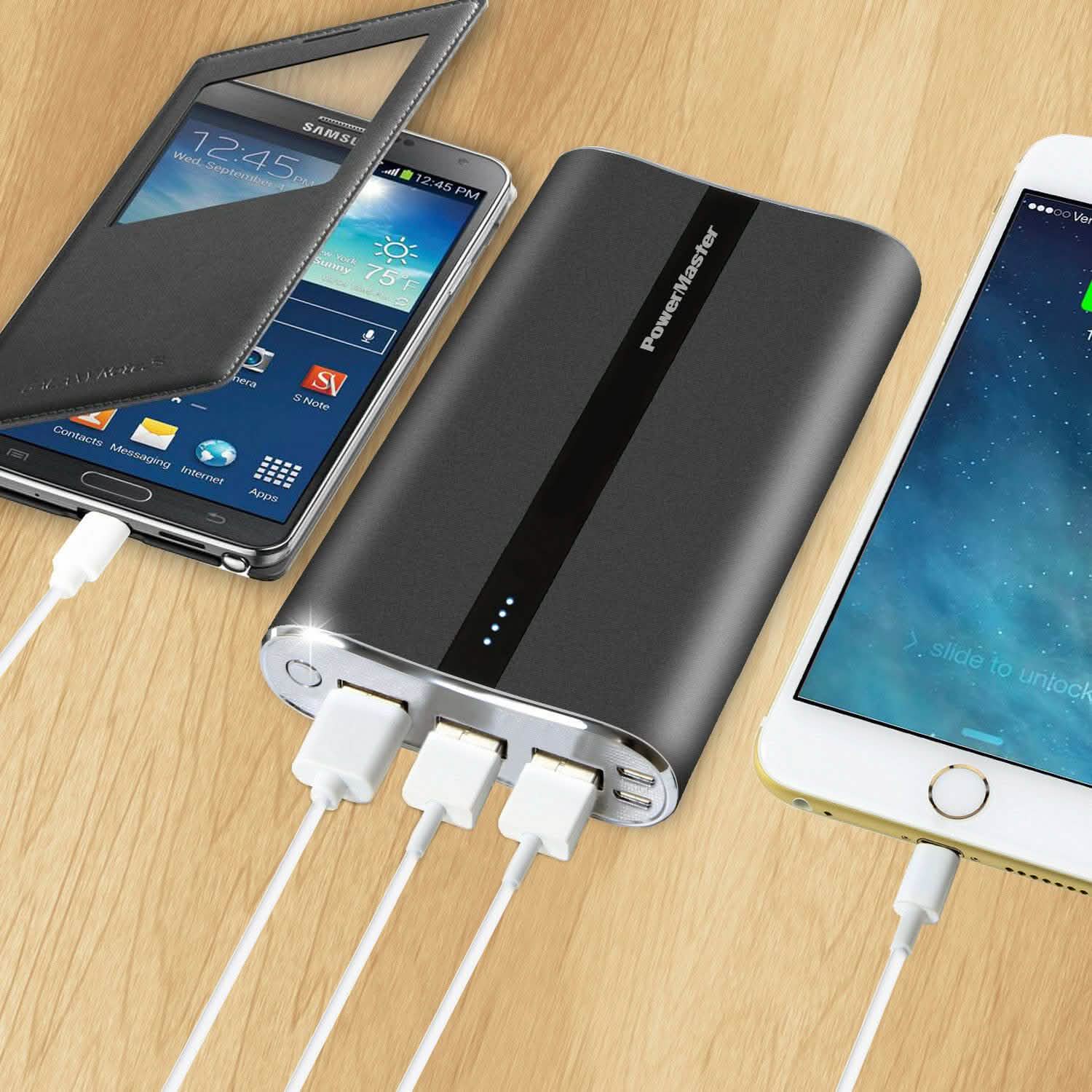 Powermaster 20000mAh Portable Charger Mobile Accessories - DailySale