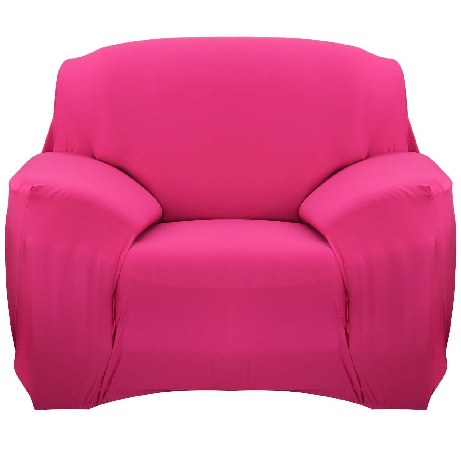 Printed Stretch Sofa Cover Household Appliances Chair Rose Red - DailySale
