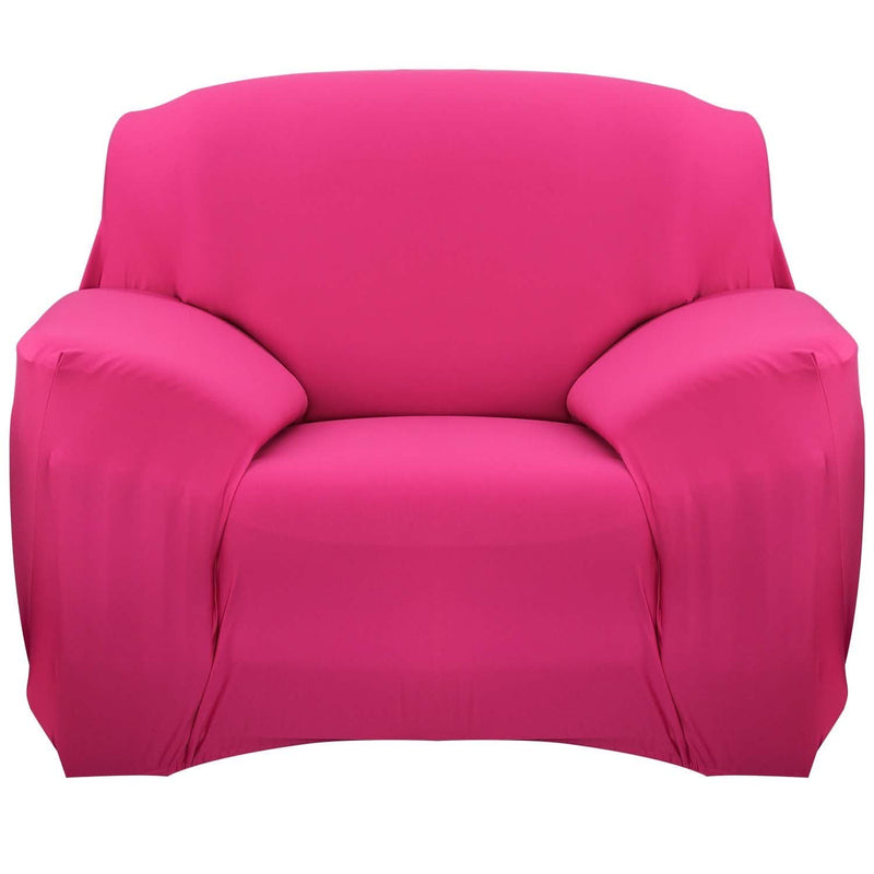 Printed Stretch Sofa Cover Household Appliances Chair Rose Red - DailySale