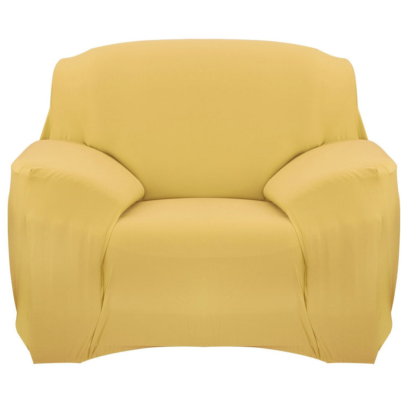 Printed Stretch Sofa Cover Household Appliances Chair Yellow - DailySale